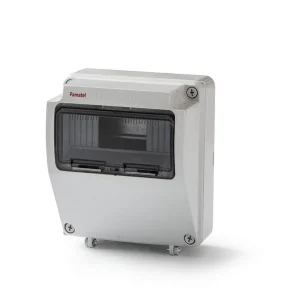 Caja Auxiliar Envolvente Ciega 9 Módulos 245x215x155 IP65 Famatel Ref. 3957