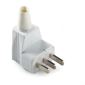 Clavija Cocina con Toma Tierra 25A 250V Blanca Famatel Ref. 1108