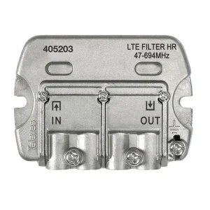 Filtro LTE HR EASYF 47-94MHz (C21-48) DC 5G Televes Ref. 405203
