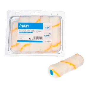 Recambio 10 unidades Rodillo Acrilico 110mm EDM Ref. 24154