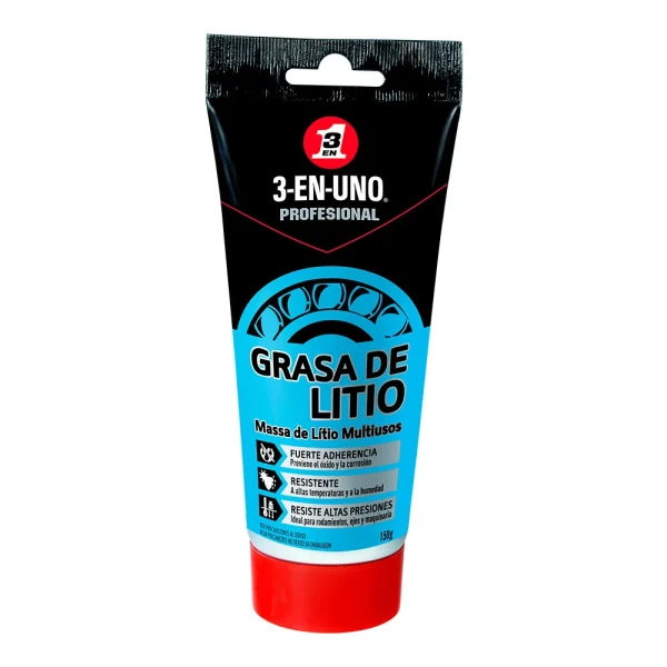 Tubo de Grasa de Litio 34167 WD40 150GR 3 en 1 Ref. 08284